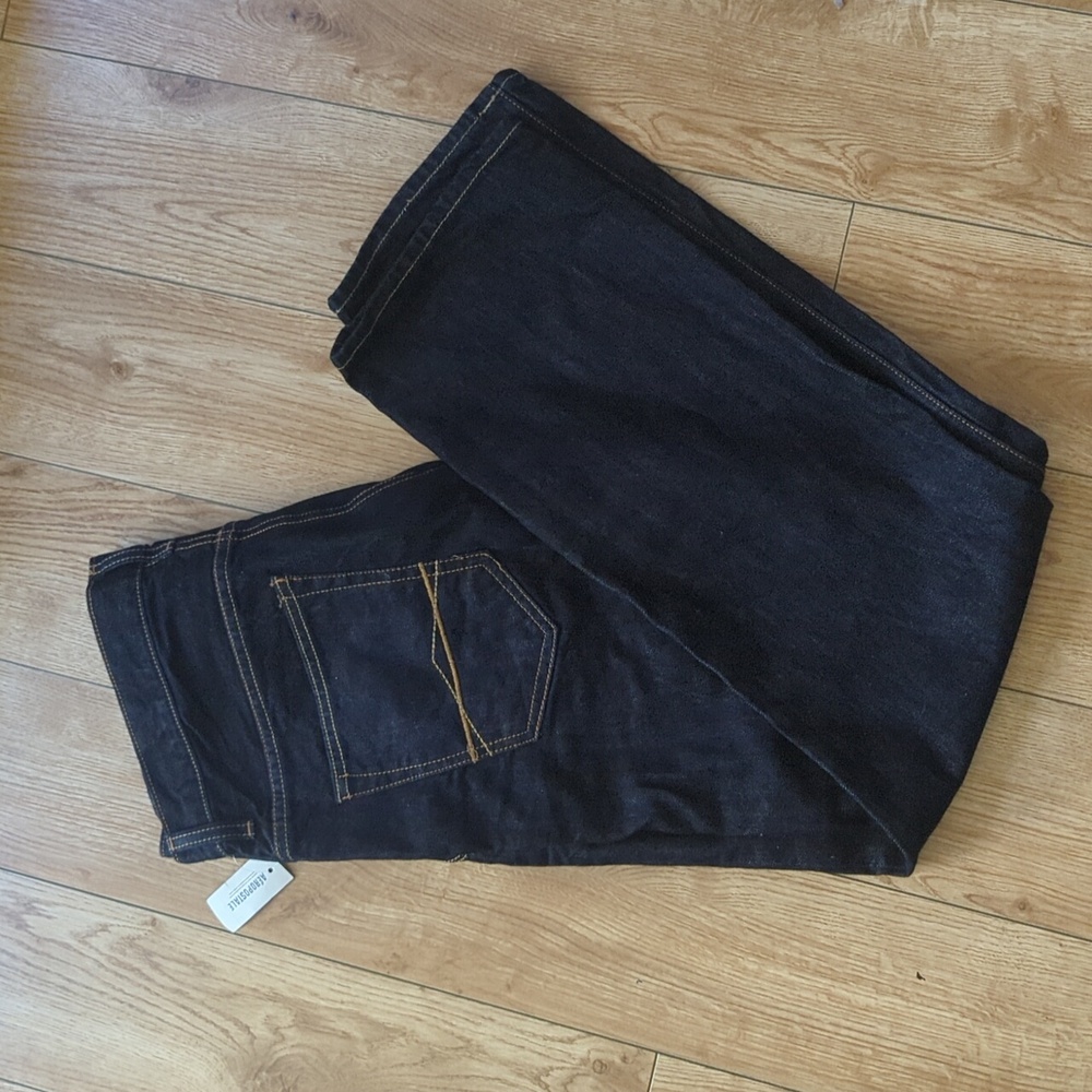 Men's Aeropostale Black Jeans Straight